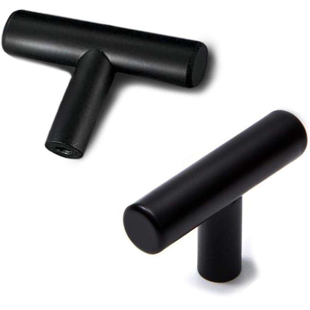 Black cabinet pulls